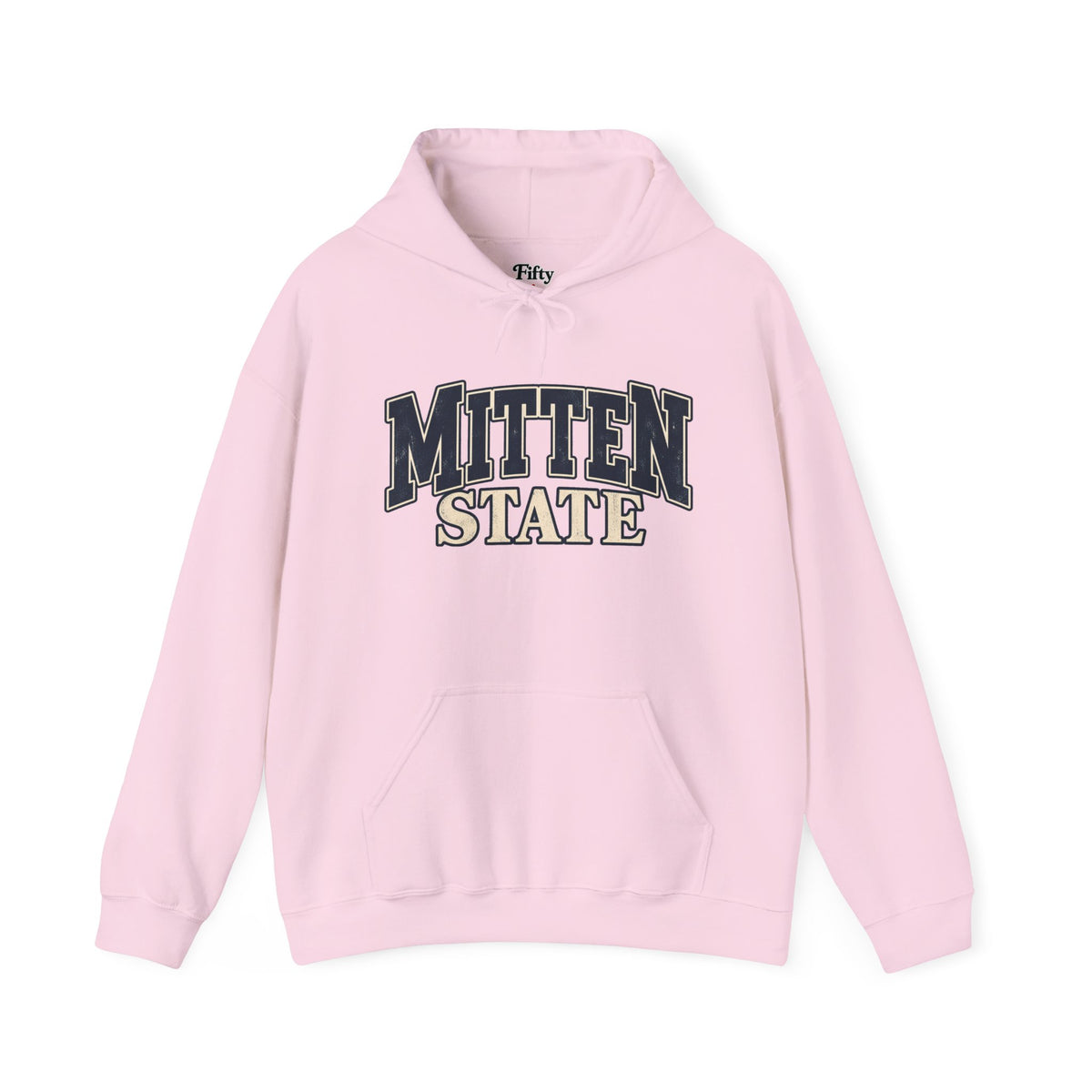 Michigan Mitten State Unisex Hoodie State Name Graphic