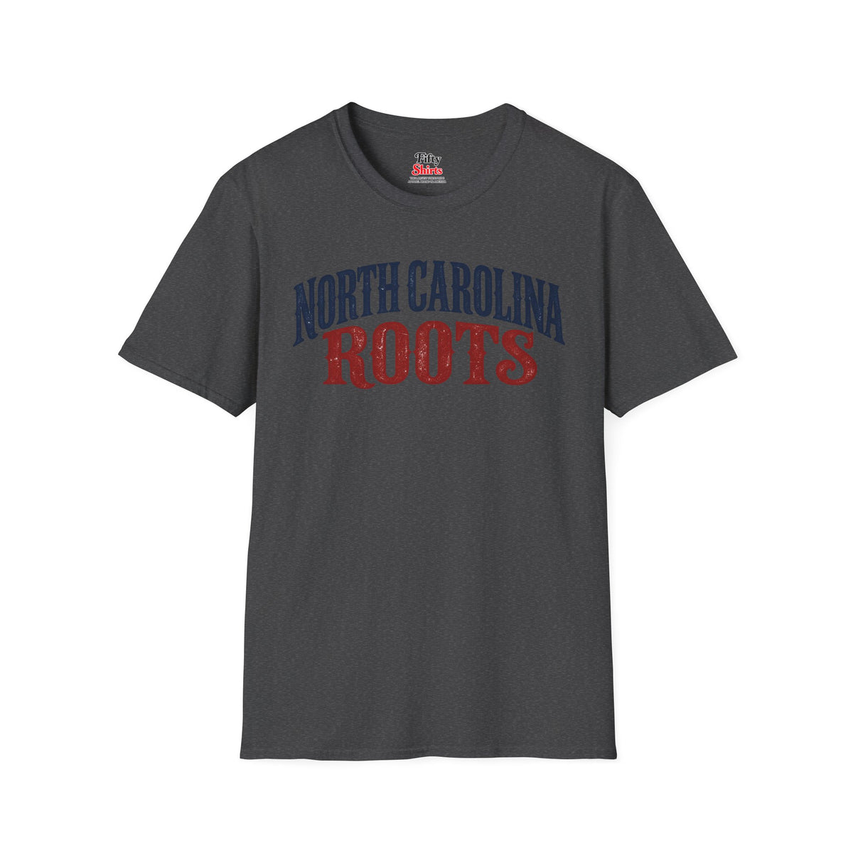 North Carolina Roots Unisex Softstyle T Shirt State Name Graphic Tee