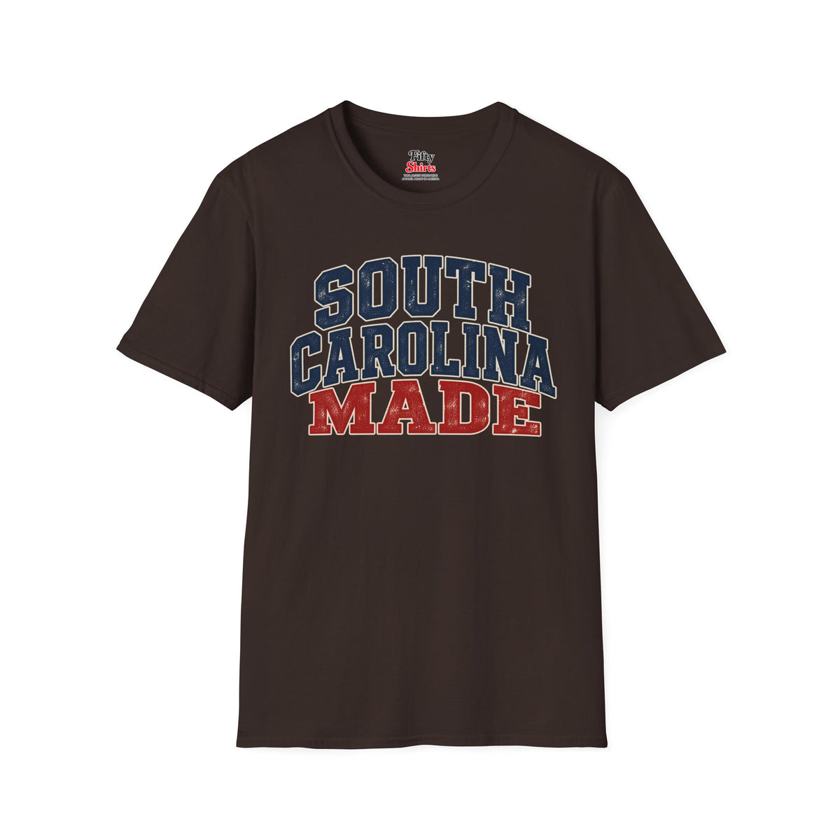 South Carolina Made Unisex Softstyle T Shirt State Name Graphic Tee