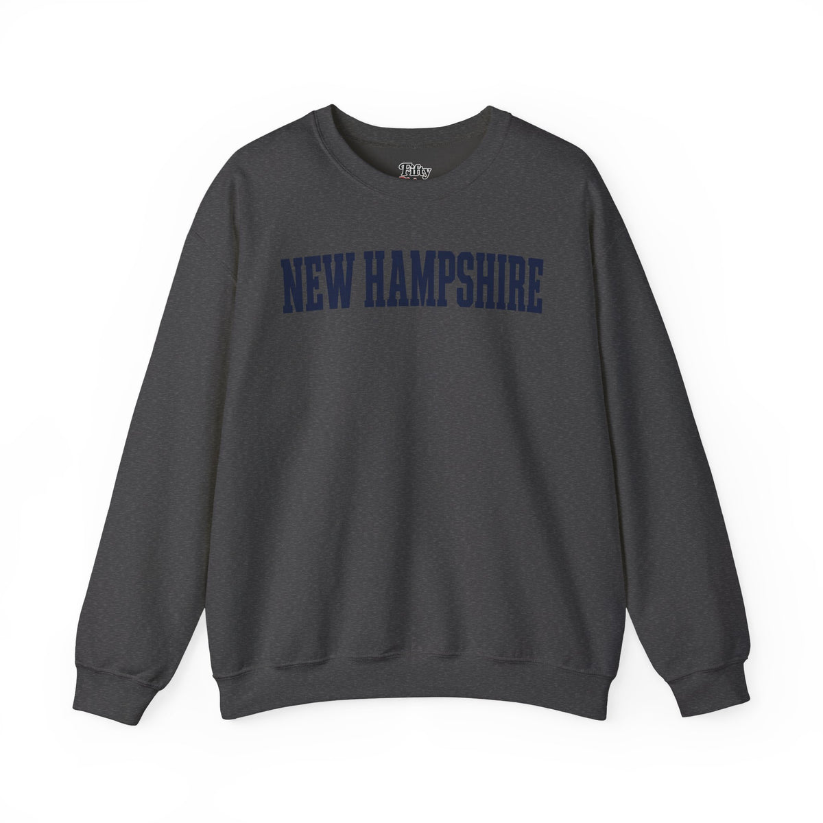 New Hampshire Unisex Crewneck Sweatshirt State Name Graphic
