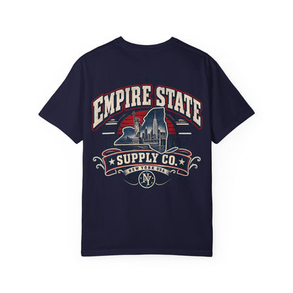 New York Empire State Supply Co. Unisex Comfort Color 1717 Streetwear Graphic Tee