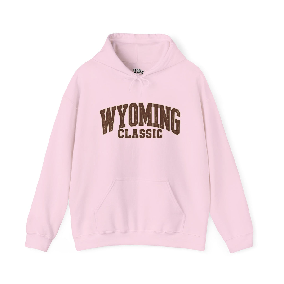 Wyoming Classic Unisex Hoodie State Name Graphic