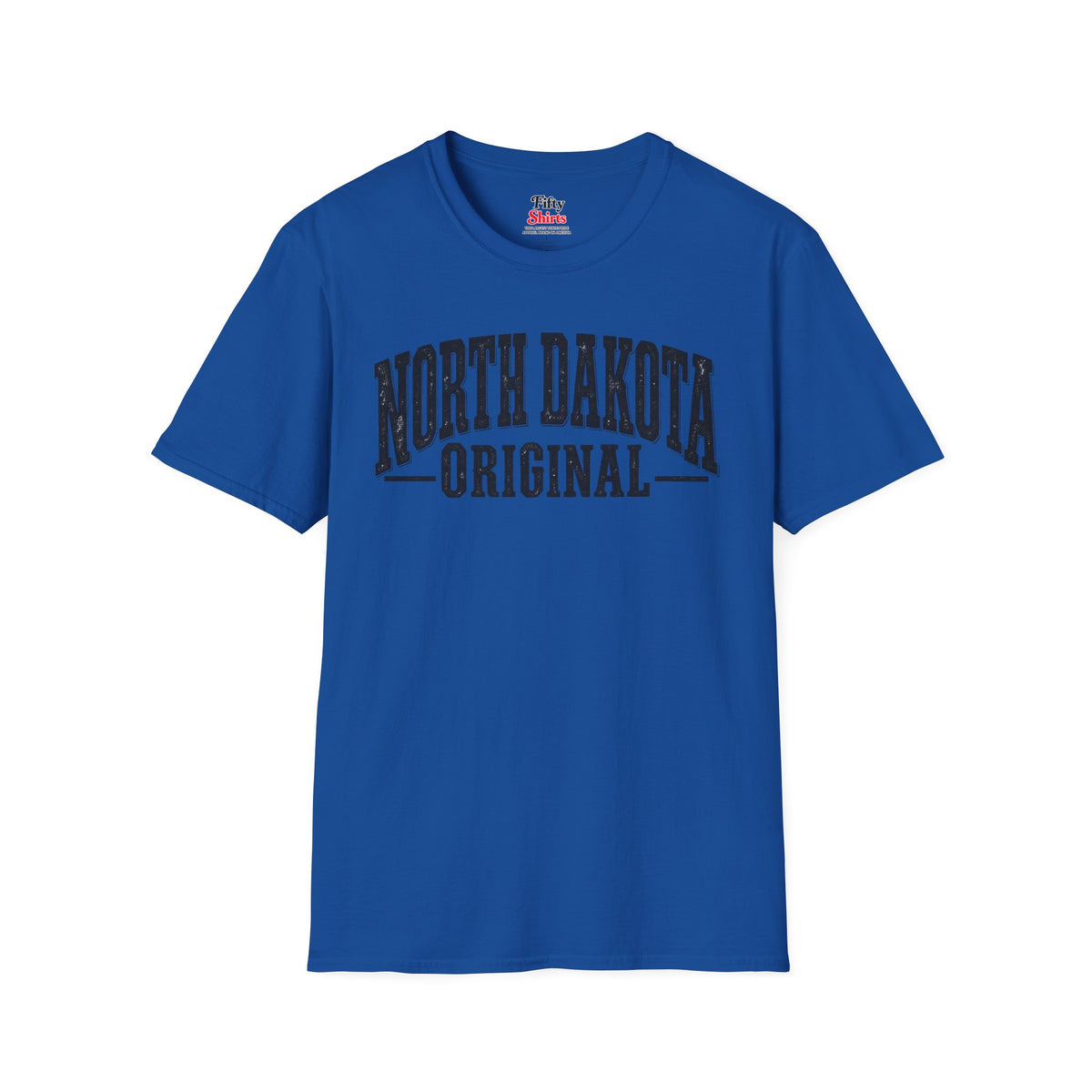 North Dakota Original Unisex Softstyle T Shirt State Name Graphic Tee