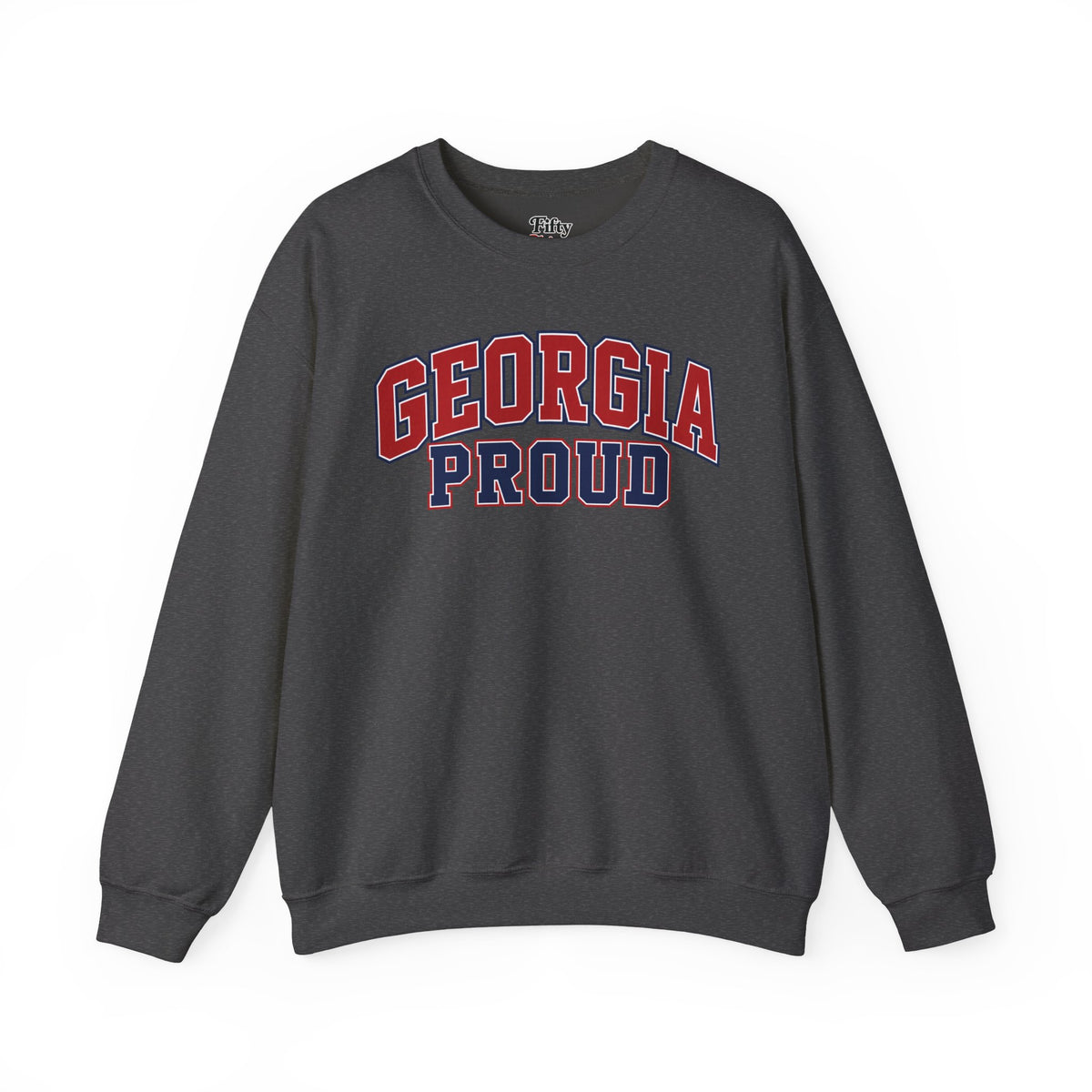 Georgia Proud Unisex Crewneck Sweatshirt State Name Graphic
