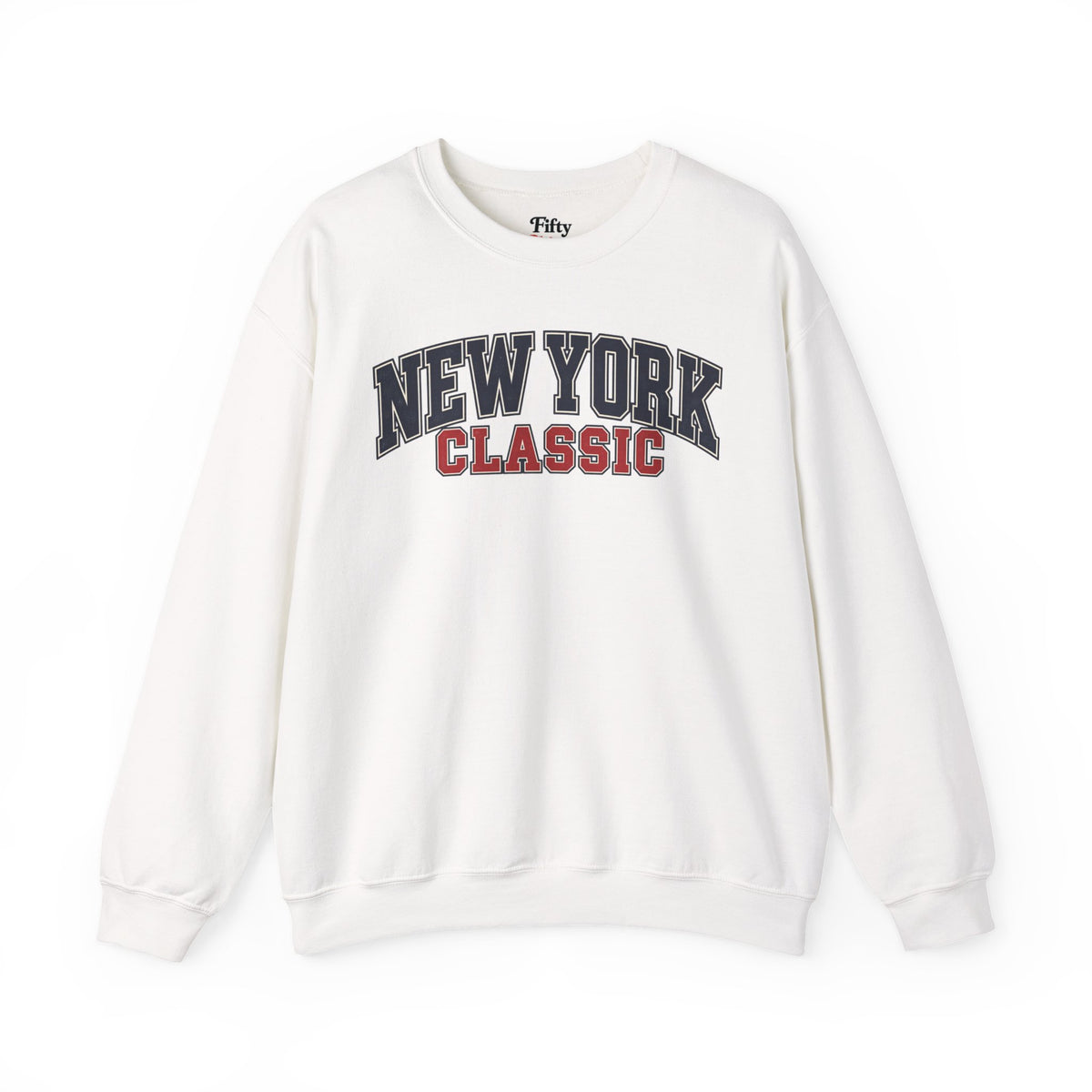 New York Classic Unisex Crewneck Sweatshirt State Name Graphic