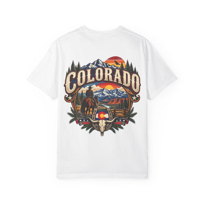 Colorado Wild West  Unisex Comfort Color 1717 Streetwear Graphic Tee