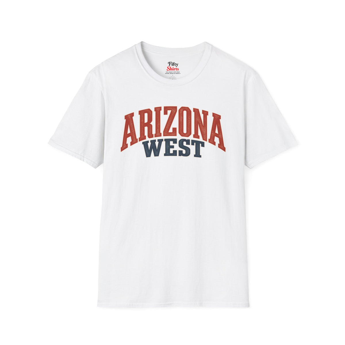 Arizona West Unisex Softstyle T Shirt State Name Graphic Tee
