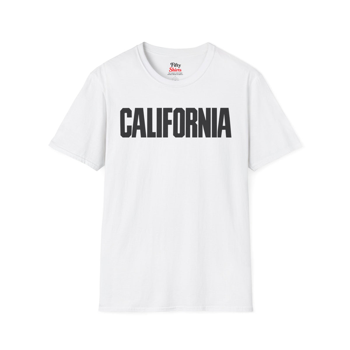 California Unisex Softstyle T Shirt State Name Graphic Tee