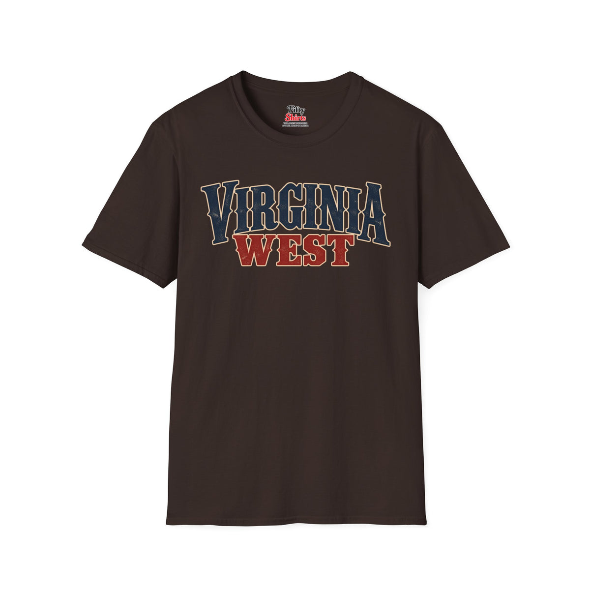 Virgina West Unisex Softstyle T Shirt State Name Graphic Tee
