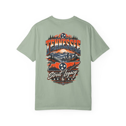 Tennessee Street Legacy Unisex Comfort Color 1717 Streetwear Graphic Tee