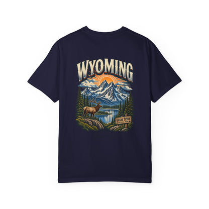 Grand Teton Wyoming Unisex Comfort Color 1717 Streetwear Graphic Tee