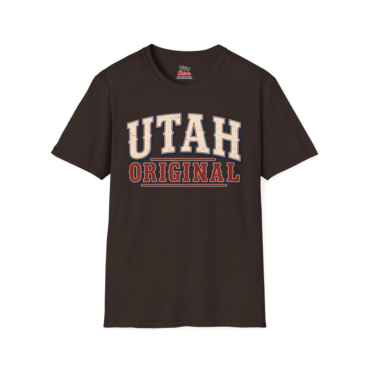 Utah Original Unisex Softstyle T Shirt State Name Graphic Tee