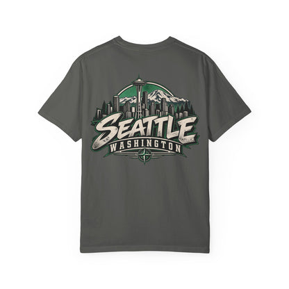 Seattle Washington Unisex Comfort Color 1717 Streetwear Graphic Tee
