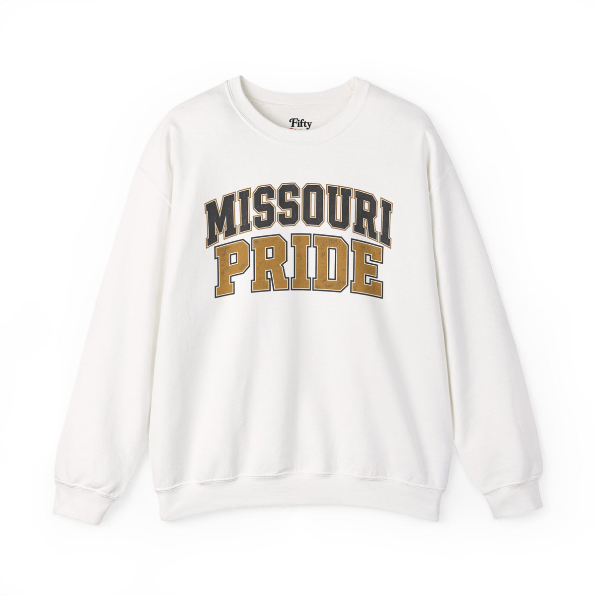 Missouri Pride Unisex Crewneck Sweatshirt State Name Graphic