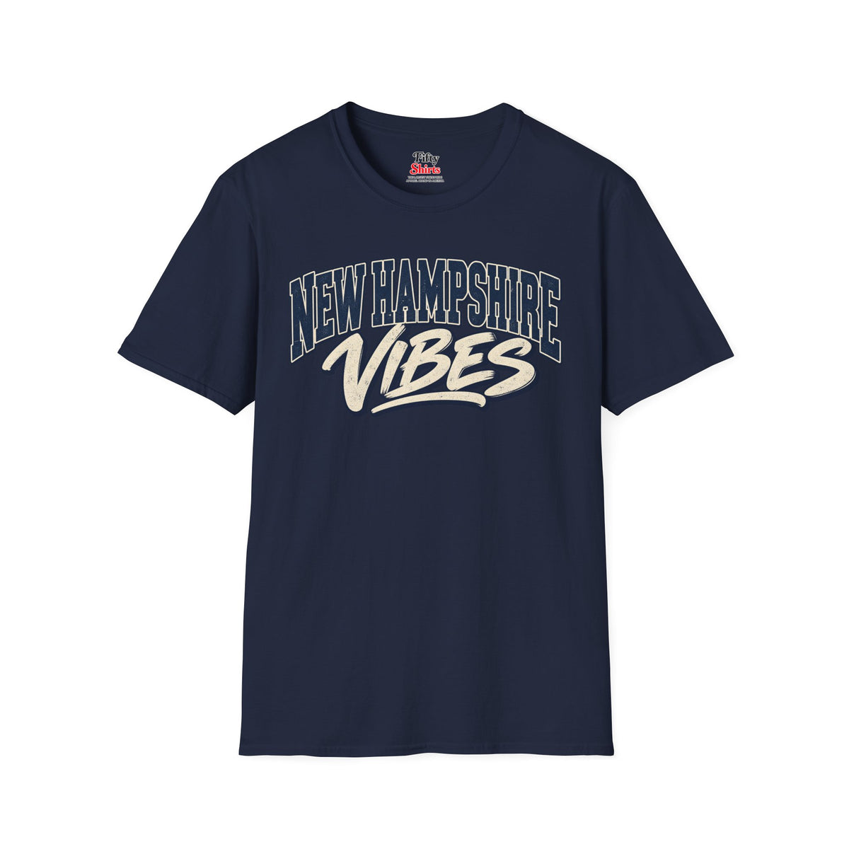 New Hampshire Vibes Unisex Softstyle T Shirt State Name Graphic Tee