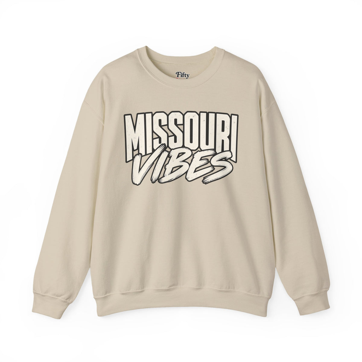 Missouri Vibes Unisex Crewneck Sweatshirt State Name Graphic