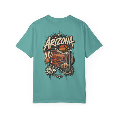 Arizona Street Culture  Unisex Comfort Color 1717 Streetwear Graphic Tee