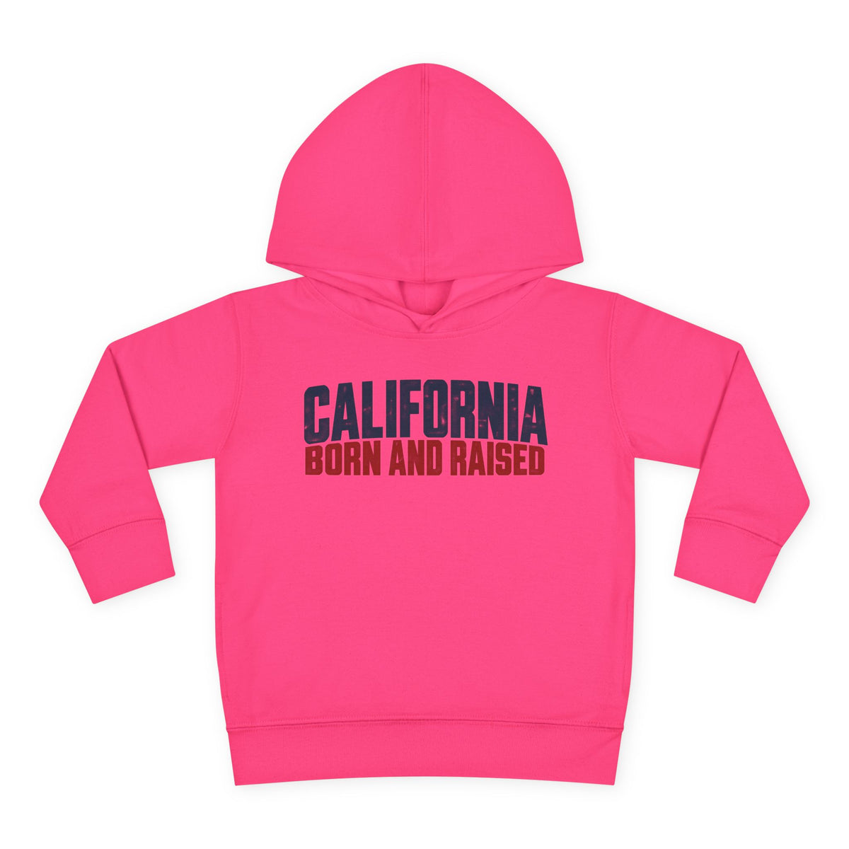 California Born and Raised Workwear Unisex Toddler Pullover Fleece Hoodie