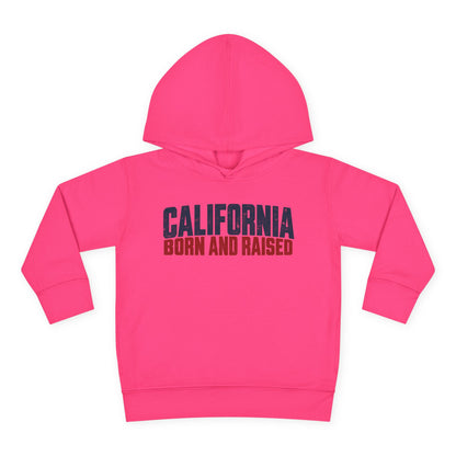 California Born and Raised Workwear Unisex Toddler Pullover Fleece Hoodie