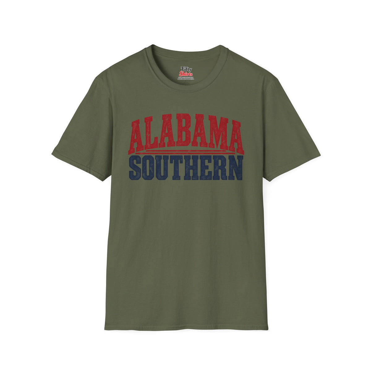 Alabama Southern  Unisex Softstyle T Shirt State Name Graphic Tee