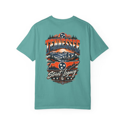 Tennessee Street Legacy Unisex Comfort Color 1717 Streetwear Graphic Tee