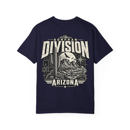 Arizona Sonoran Division  Unisex Comfort Color 1717 Streetwear Graphic Tee