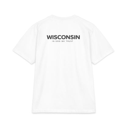 Wisconsin All State In God We Trust Unisex Max Heavyweight Short Sleeve