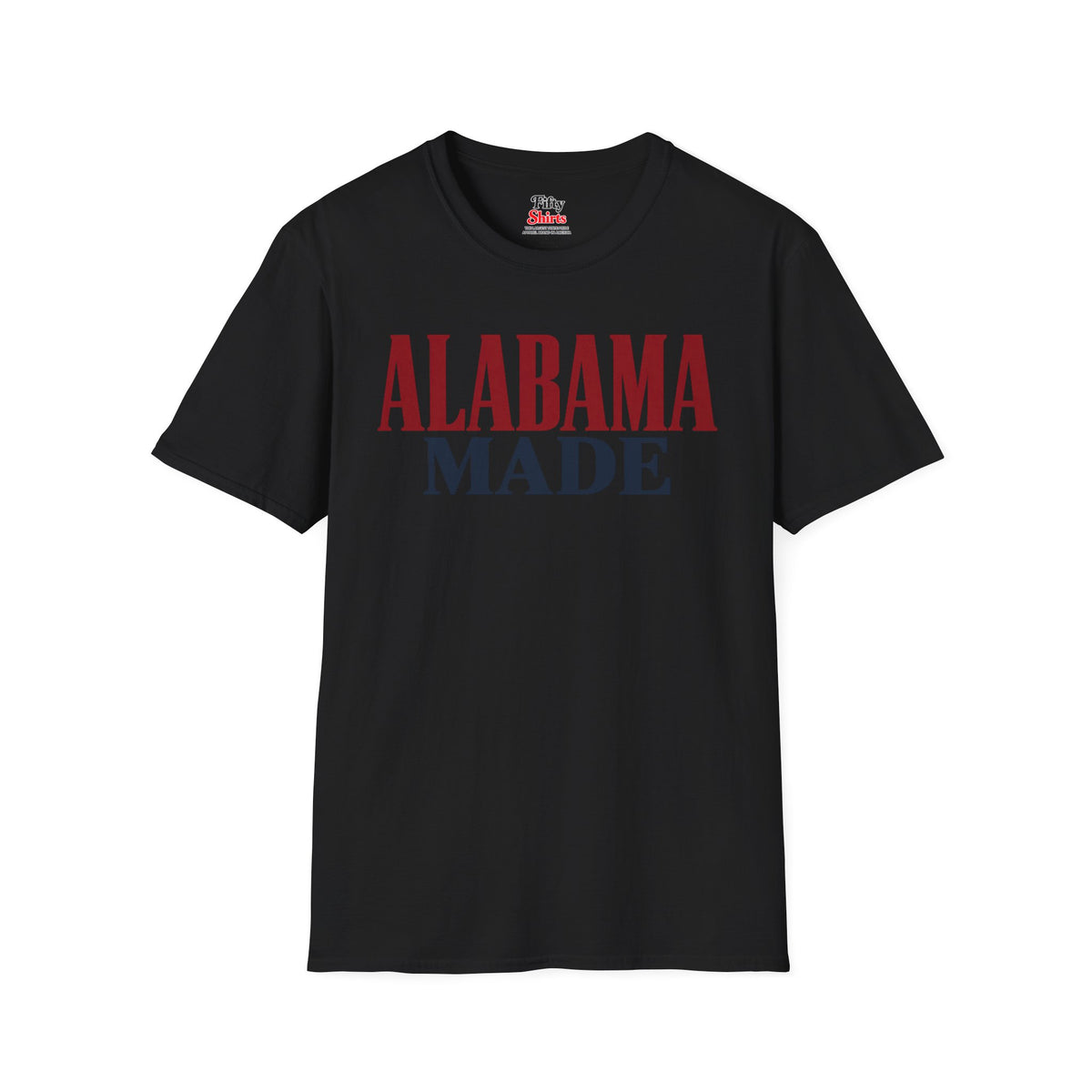 Alabama Made Unisex Softstyle T Shirt State Name Graphic Tee
