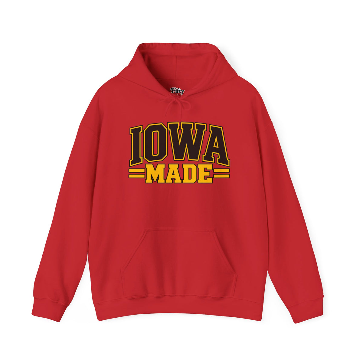 Iowa Made Unisex Hoodie State Name Graphic