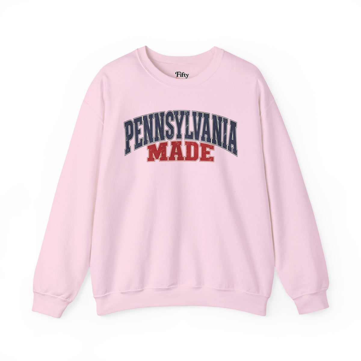 Pennsylvania Made Unisex Crewneck Sweatshirt State Name Graphic