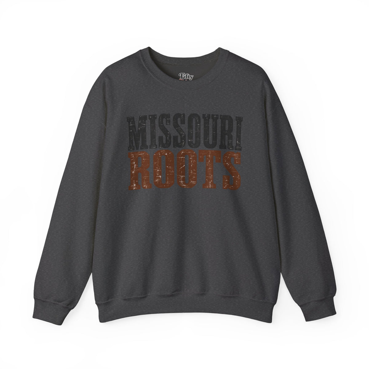 Missouri Roots Unisex Crewneck Sweatshirt State Name Graphic