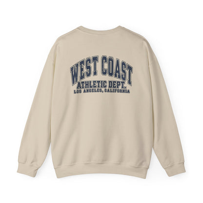West Coast Athletic Dept. Los Angeles Unisex Crewneck Sweatshirt Graphic