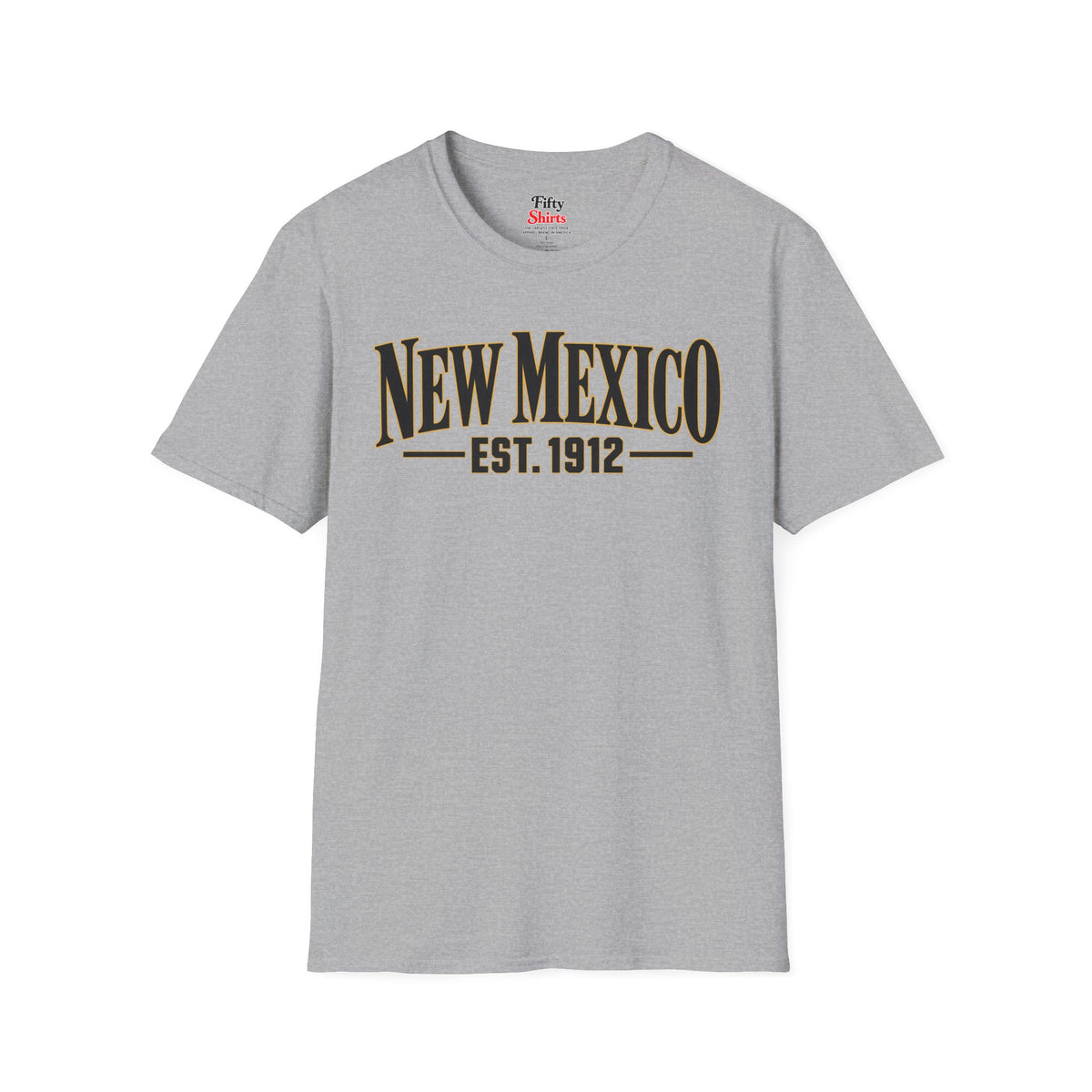 New Mexico Est. 1912 Unisex Softstyle T Shirt State Name Graphic Tee