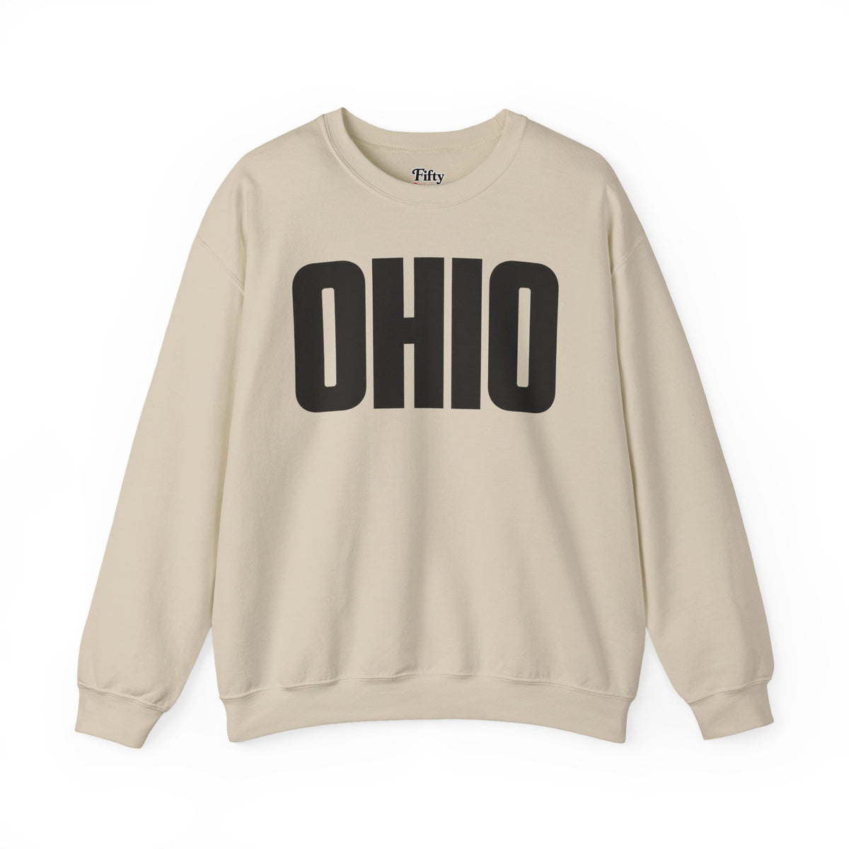 Ohio Unisex Crewneck Sweatshirt State Name Graphic