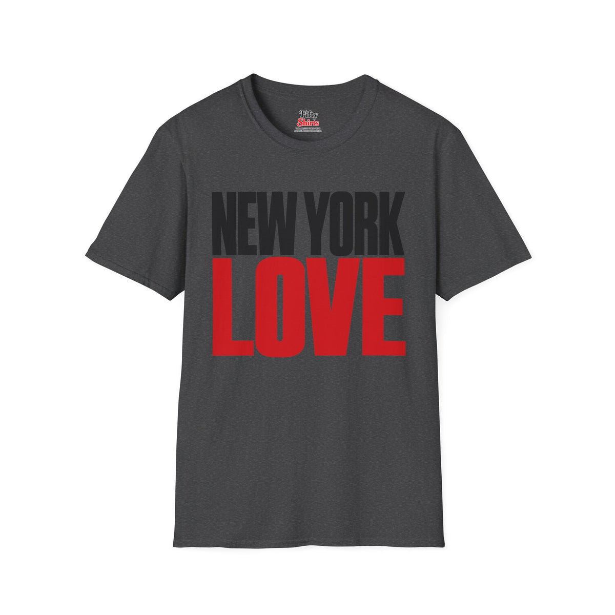 New York Love Unisex Softstyle T Shirt State Name Graphic Tee