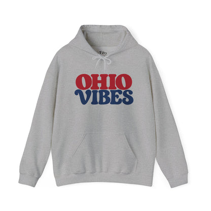 Ohio Vibes Unisex Hoodie State Name Graphic
