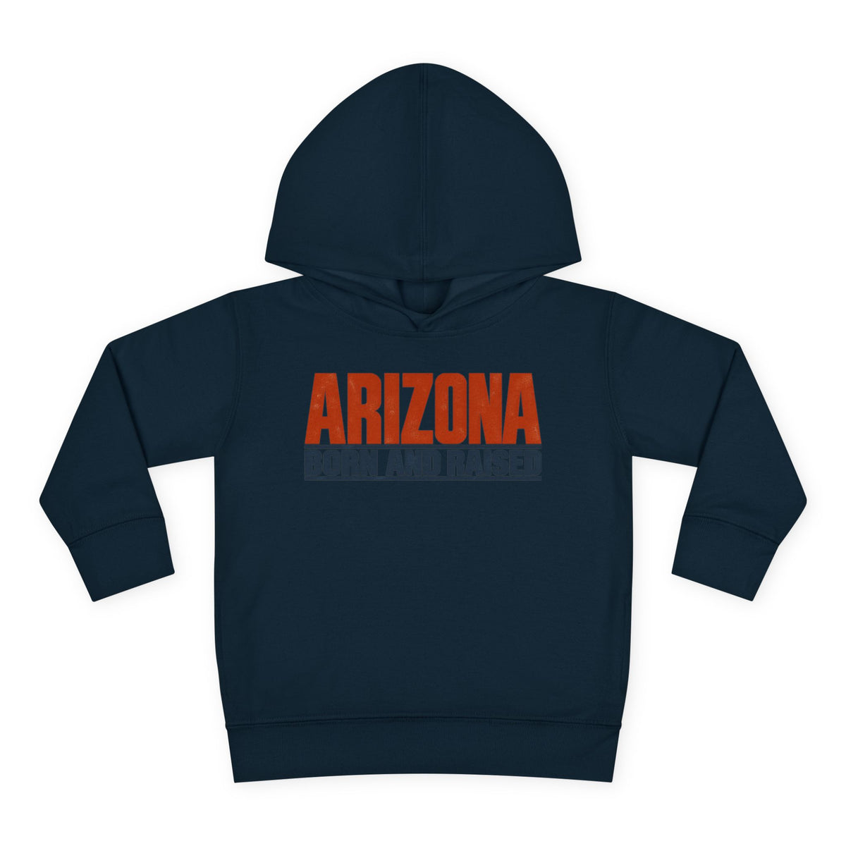 Arizona Born and Raised Modern Streetwear Unisex Toddler Pullover Fleece Hoodie
