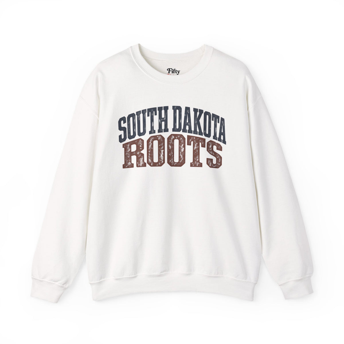 South Dakota Roots Unisex Crewneck Sweatshirt State Name Graphic