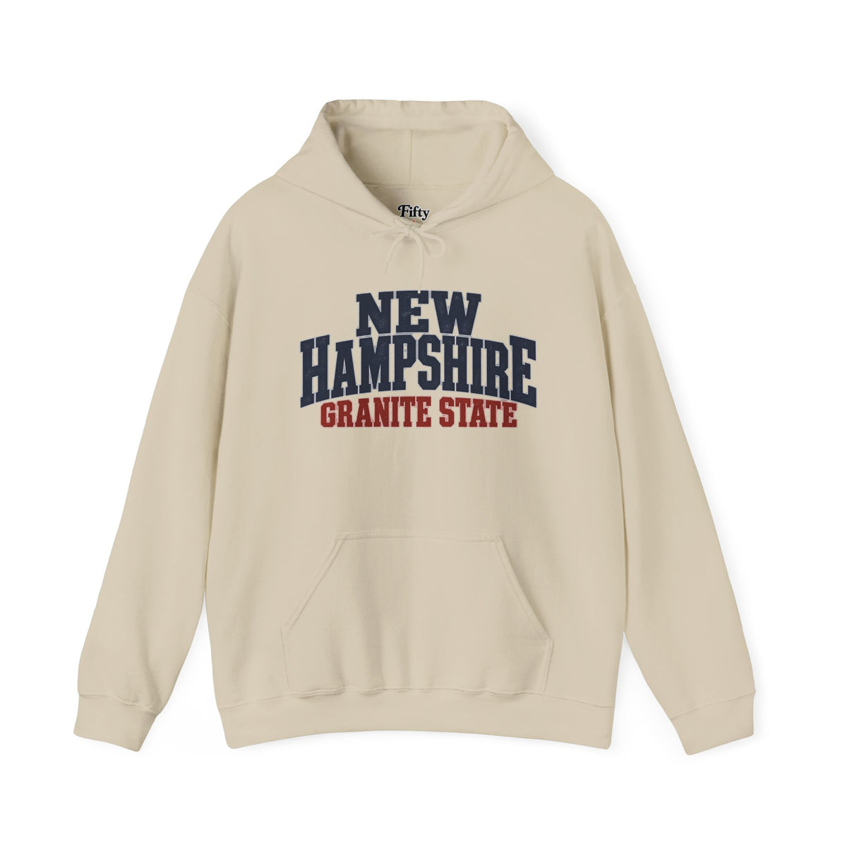 New Hampshire Granite State (1) Unisex Hoodie State Name Graphic