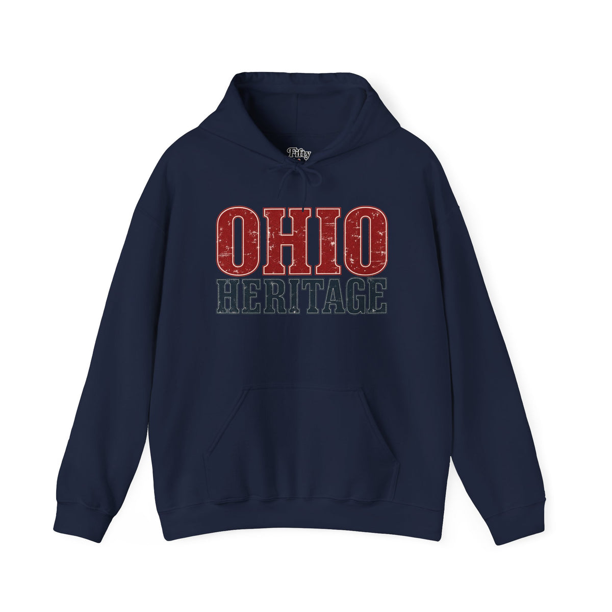 Ohio Heritage Unisex Hoodie State Name Graphic