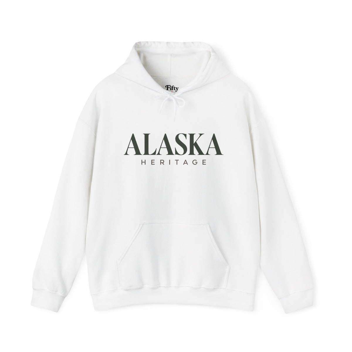 Alaska Heritage Unisex Hoodie State Name Graphic