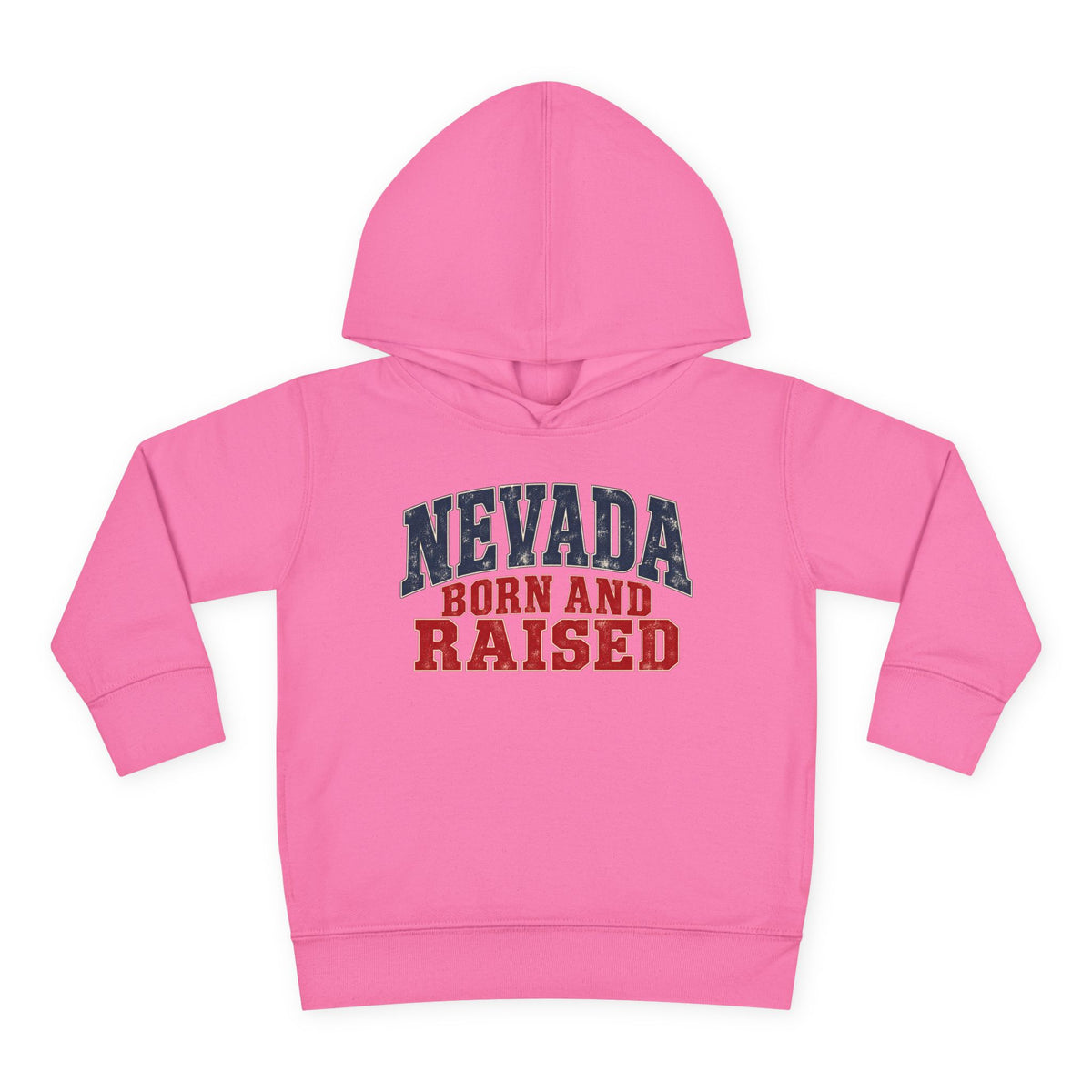 Nevada Born and Raised Desert Heritage Unisex Toddler Pullover Fleece Hoodie