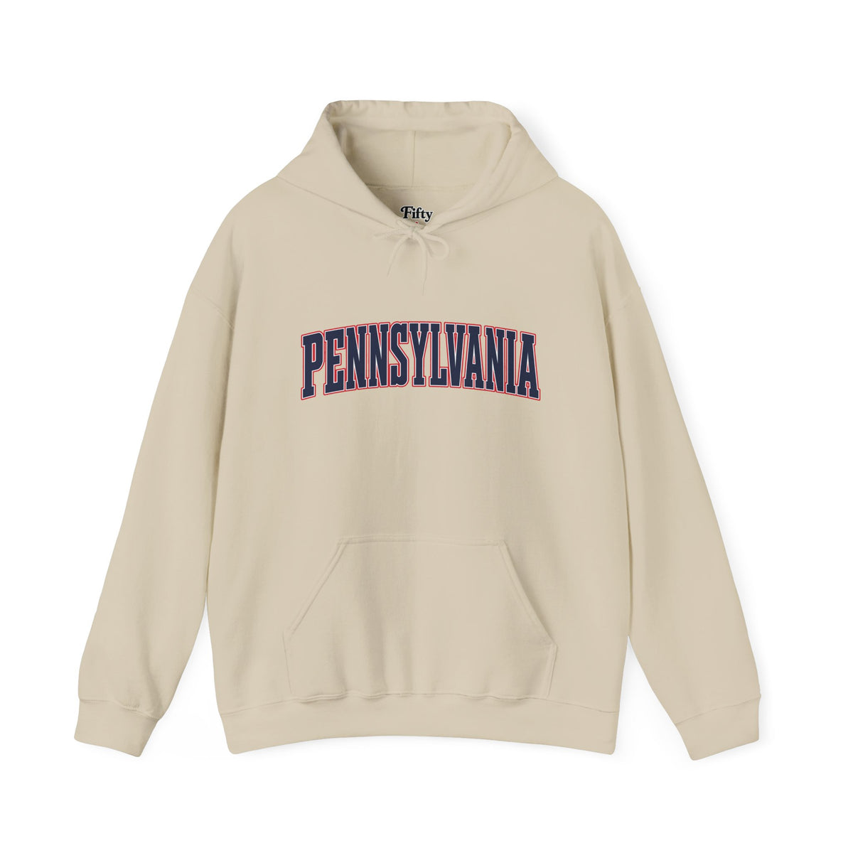 Pennsylvania Unisex Hoodie State Name Graphic