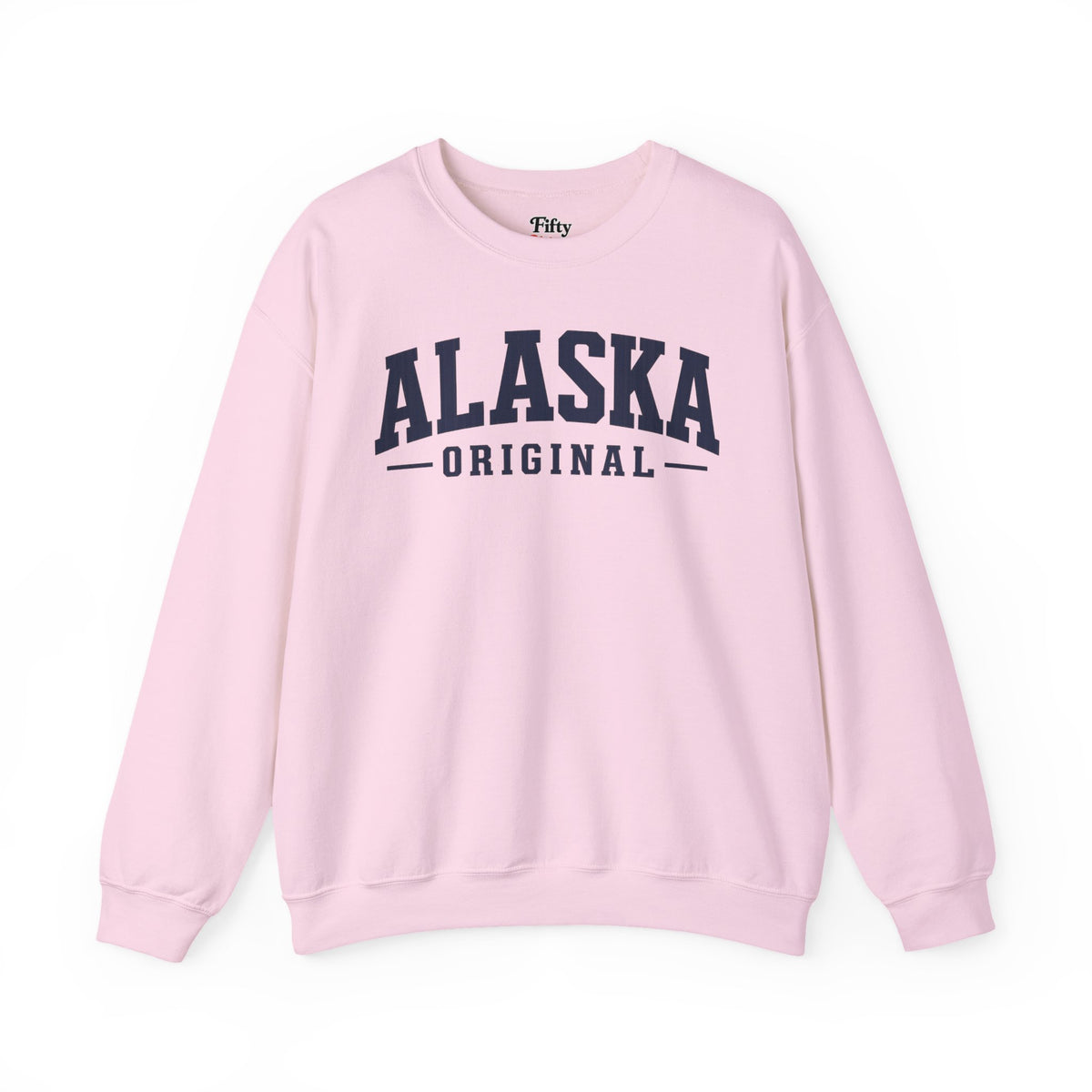 Alaska Original Unisex Crewneck Sweatshirt State Name Graphic