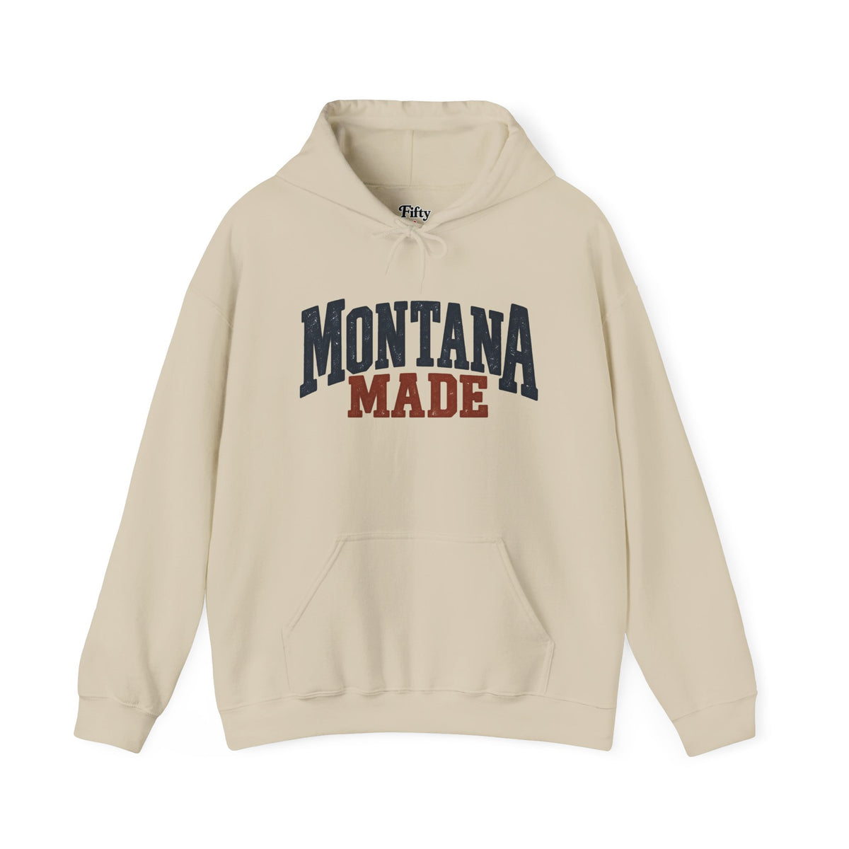 Montana Made Unisex Hoodie State Name Graphic