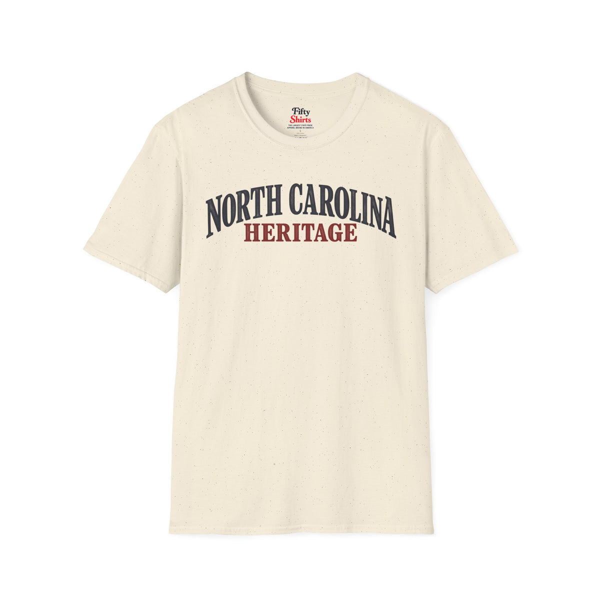 North Carolina Heritage Unisex Softstyle T Shirt State Name Graphic Tee