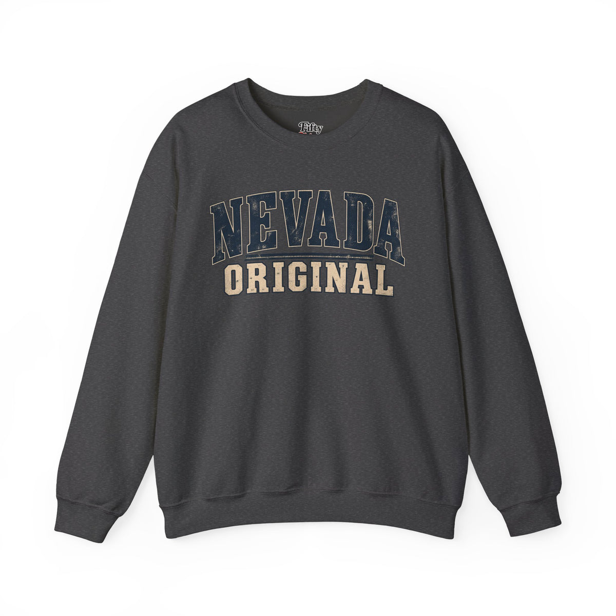 Nevada Original Unisex Crewneck Sweatshirt State Name Graphic