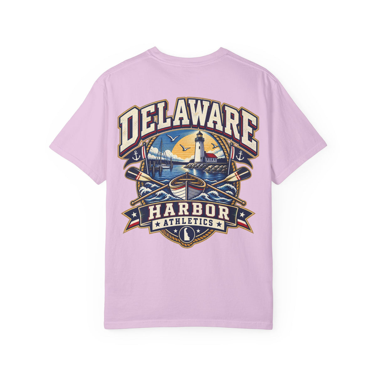 Delaware Harbor Athletics  Unisex Comfort Color 1717 Streetwear Graphic Tee