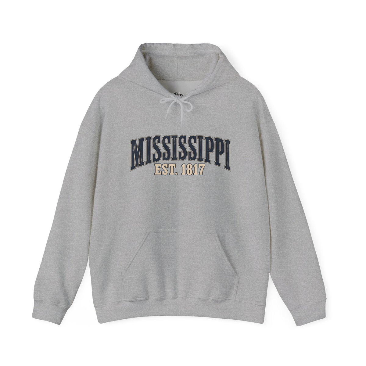 Mississippi Est 1817 Unisex Hoodie State Name Graphic
