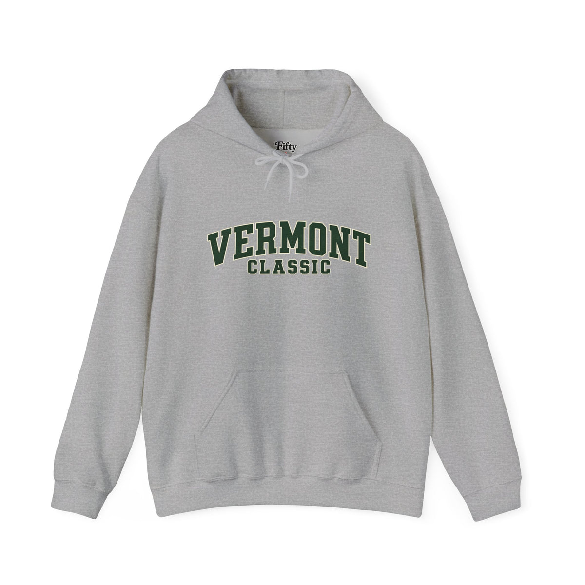 Vermont Classic Unisex Hoodie State Name Graphic